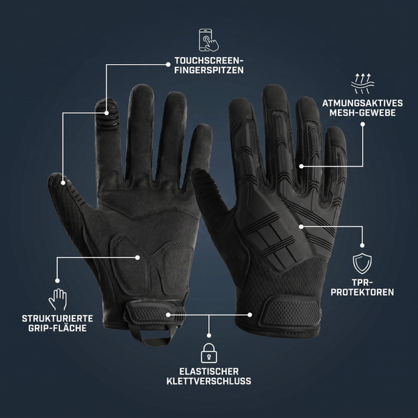 Scruffs Fingerlose Arbeitshandschuhe – Präzision, Schockdämpfung, NEU Mit Etikett
